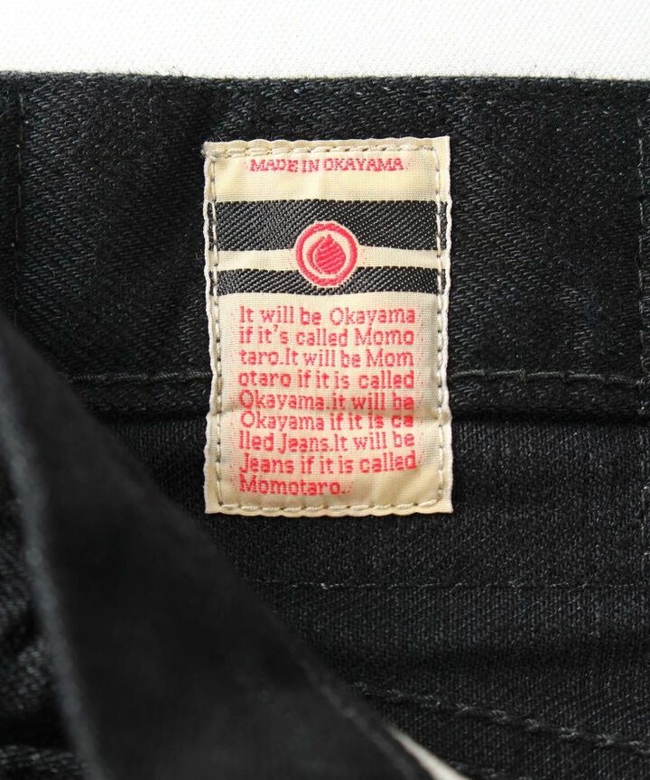 B0105SP 15.7OZ GTB Selvedge black x black denim narrow tapered(ONE WASH),, medium image number 10