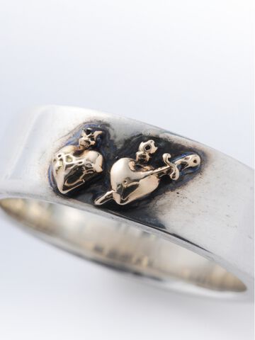 11AH-814_k10 The sacred heart ring / k10,, small image number 2