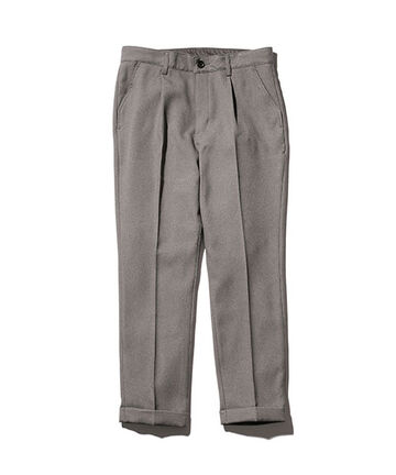 M-18102  / RETORO POLYESTER TWILL / ONE PLEATS STA-PREST TAPERED PANTS,GRAY, small image number 6