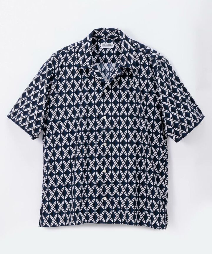 MXSS1003 Hand Printed Short Sleeve shirt,, medium