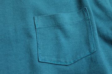 TE-06 OD Henley Tee,TURQUOISE, small image number 2