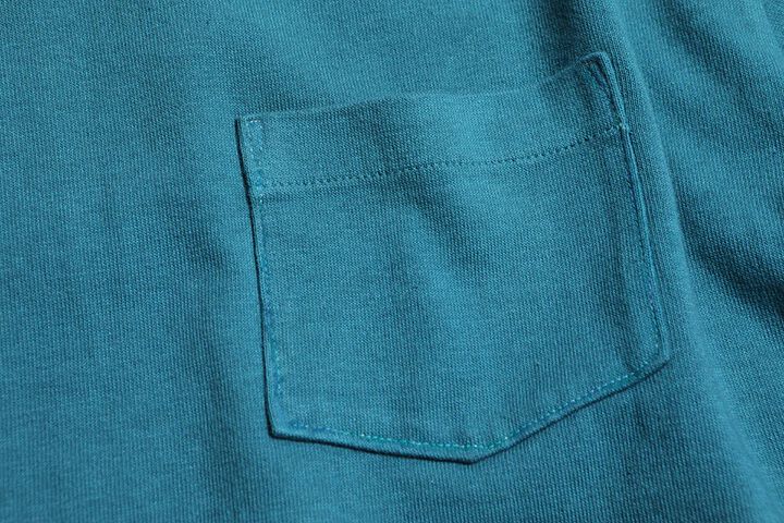 TE-06 OD Henley Tee,TURQUOISE, medium image number 2