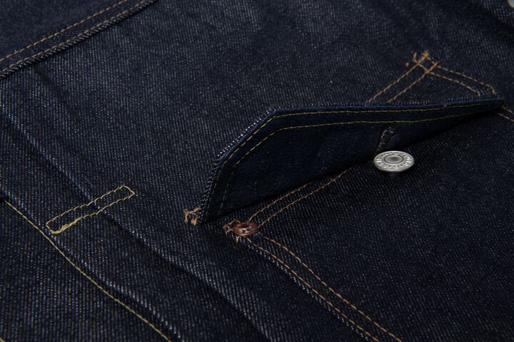 SD-4111 13.5oz ISHIKAWADAI 1st Type Denim Jacket,, medium image number 6