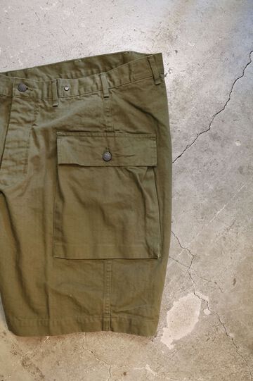 03-7250 U.S ARMY 2 POCKET CARGO SHORTS (76 ARMY GREEN),, small image number 3