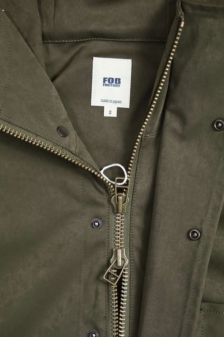 F2453 TRAIL MOUNTAIN PARKA HIGH DENSITY MIL CLOTH,BLACK, medium image number 14