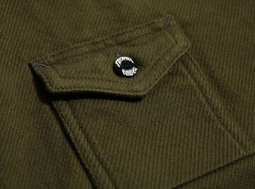 TR21AW-403 Machine Age Flannel Shirts-MUSTARD-L,MUSTARD, small image number 8