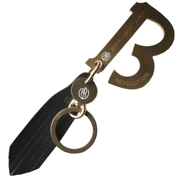 PAILOT RIVER PR-KHOB-3 (REDMOON) Key Holder PR-KHOB-3 (Oil Leather Black, Oil Leather Red Brown, Oil Leather Dark Brown, Saddle Leather Natural),OIL LEATHER DARK BROWN, medium