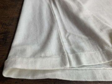 ENTRY SG. &times; DENIMIO Collaboration ESGDM01 STANDARD "Tsuri-ami" T-shirt (WHT,BLK),WHITE, small image number 13