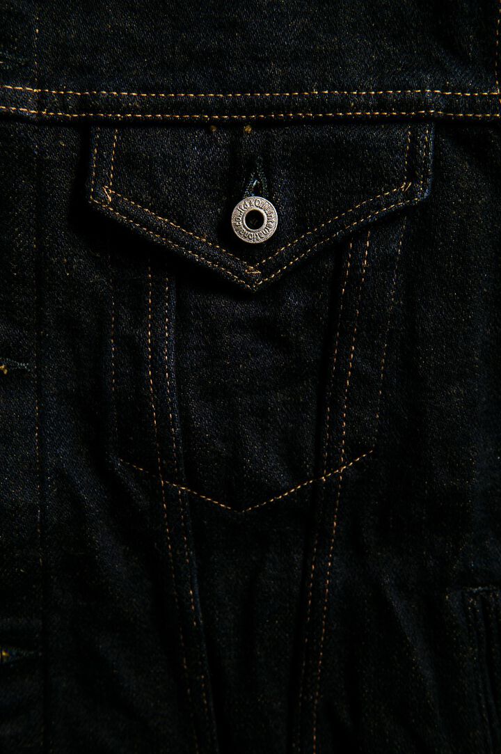 ONI-02527P-OZR 20OZ SECRET DENIM 3RD TYPE JACKET WITH HANDWARMERS-36,, medium image number 9