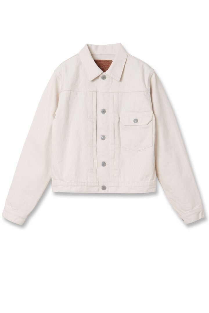 SDL-411E 1st Type White Denim Jacket,, medium