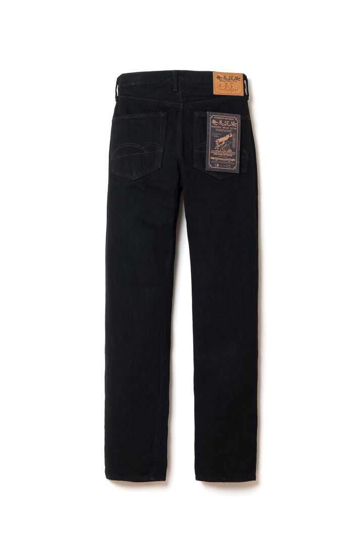 SP-120 18oz 45th AMAMI DOROZOME x INDIGO Jeans Regular Straight,DARK BROWN, medium image number 1