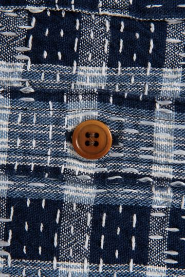 【Pre-Order】5737 INDIGO NORAGI SASHIKO Work Shirts,INDIGO, small image number 7
