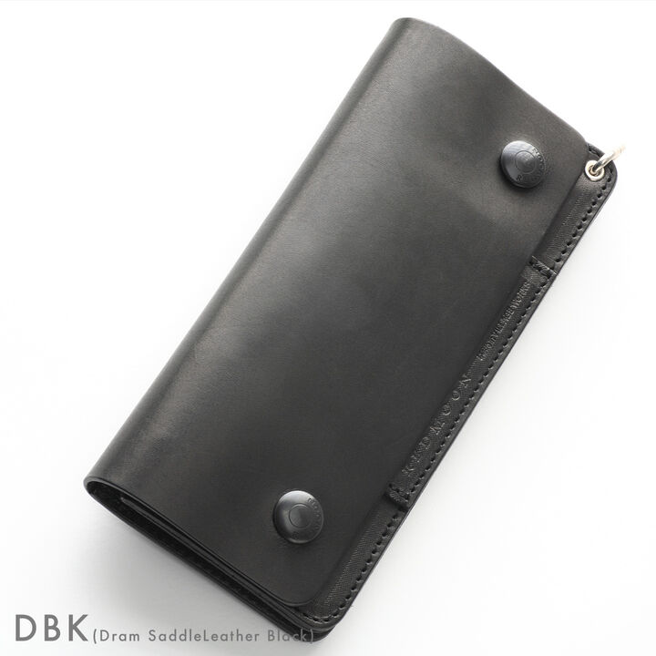 TW02-MID "MID LINE" Long Wallet TW02-MID,DRAM LEATHER BLACK, medium image number 1