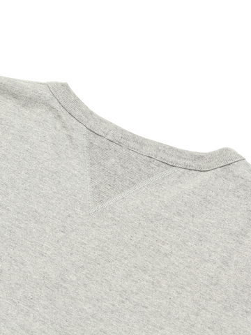 BR-8145 Vintage V Gudget Short Sleeve T-shirts (6 COLORS)-IVORY- M,IVORY, small image number 8