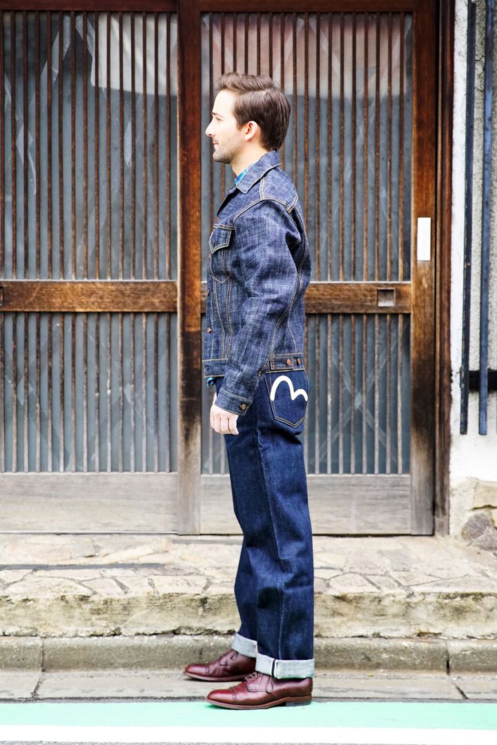 #2000 No.1 17oz 'Tiger Selvedge' Straight fit Denim EGD2000N1017,, medium image number 8