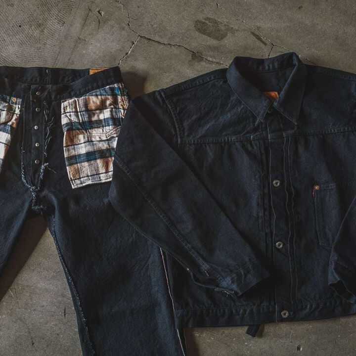 TCB Late S40's Jeans BKBK 14oz,  TCB Late S40's Jeans BKBK 14oz,, medium