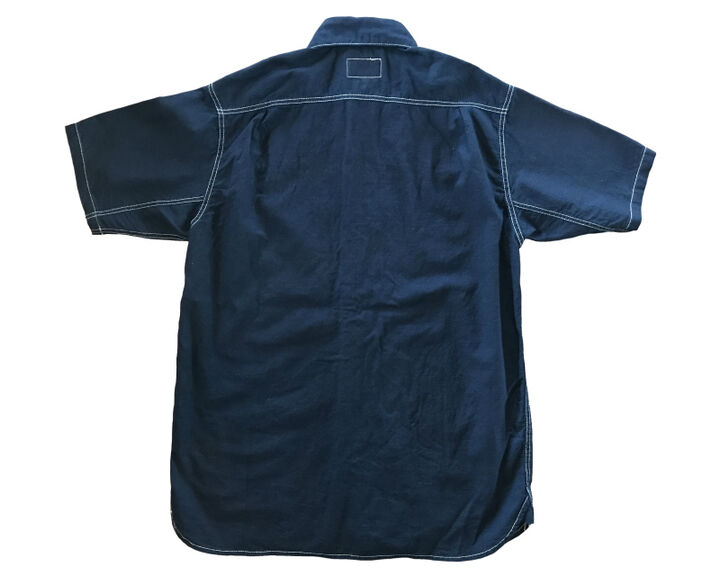 GZ-JWSS-3006 work S / S shirt(Indigo),, medium image number 0