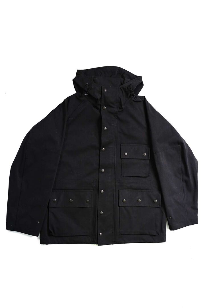 F2453 TRAIL MOUNTAIN PARKA HIGH DENSITY MIL CLOTH,BLACK, medium image number 6