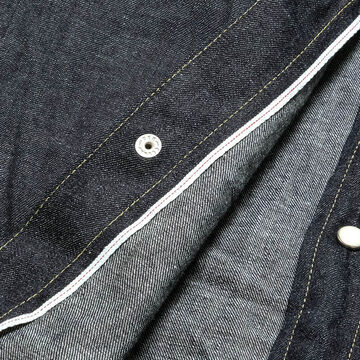 BURGUS PLUS - 8oz Denim Western Shirt - HBP-301WS-M,, small image number 7