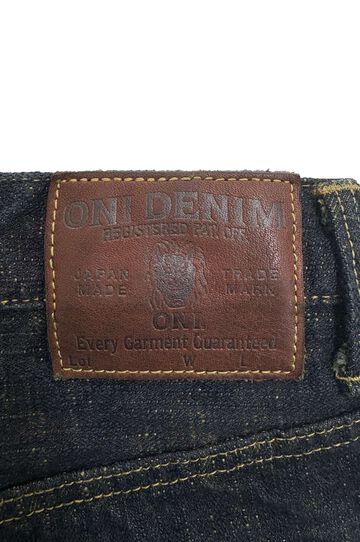 ONI-277Bumpy-草木 (Kusaki) 17oz Bumpy Denim Just Right Straight,, small image number 8
