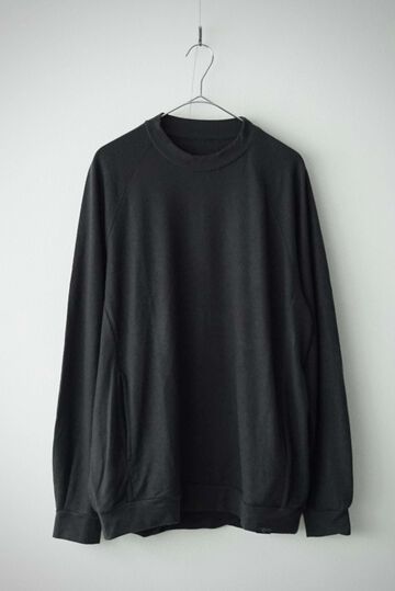 【CAPERTICA】711CS26 Super 140s Washable Wool MW_Jersey Wool Sweat 2026,OLIVE, small image number 16