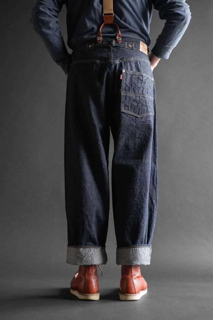 M101 (001) 14OZ WAIST OVERALL SEA ISLAND WIDE STRAIGHT,, medium