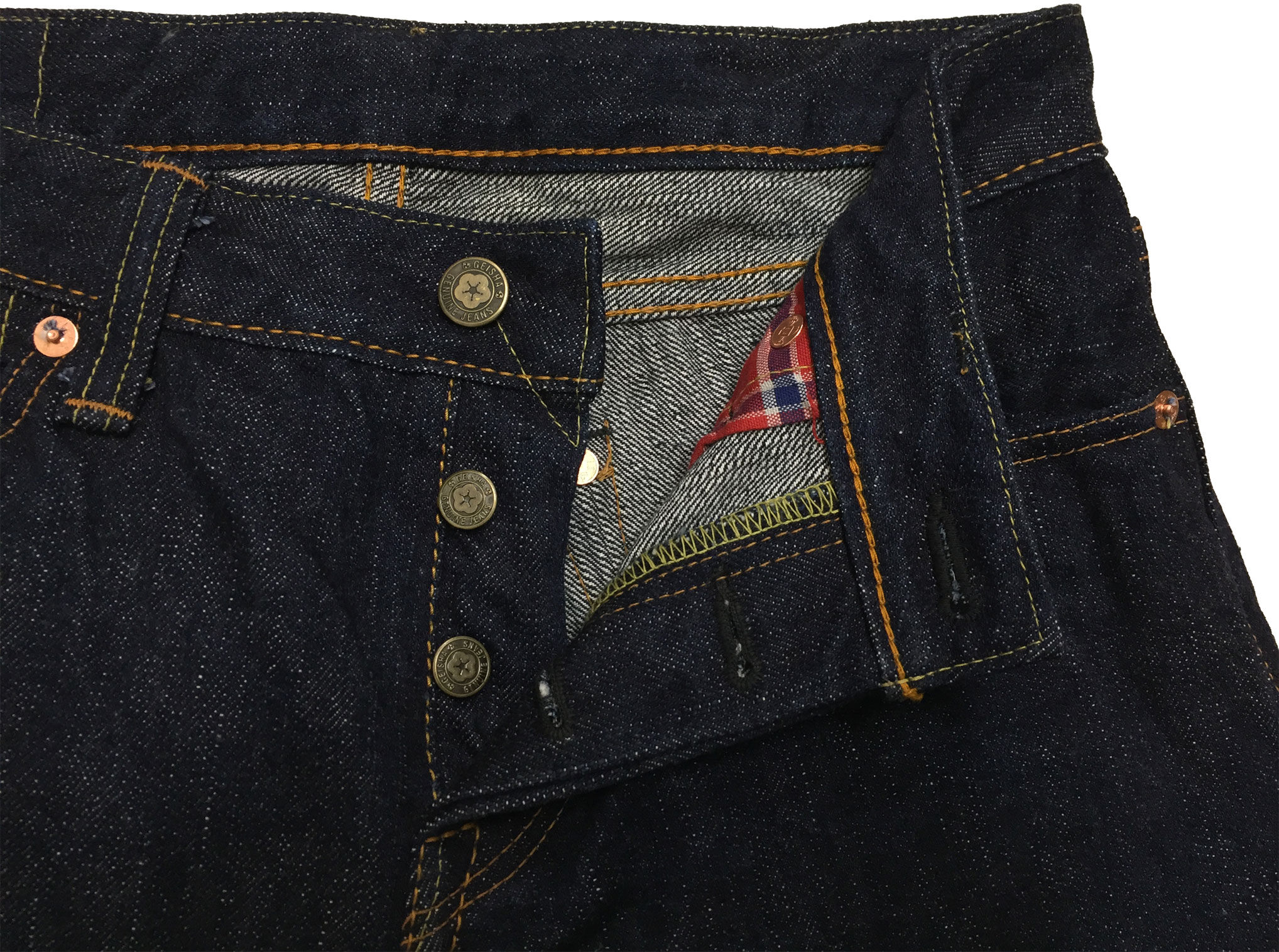Geisha denim top