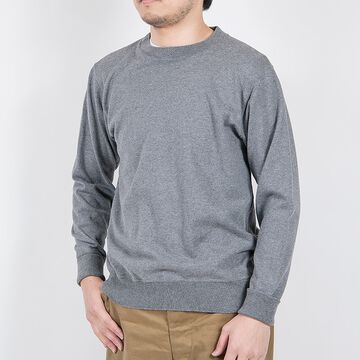 WKSFCKMWCRGRY FC Knitting Medium Weight Crew neck Knitwear (GREY),, small image number 3