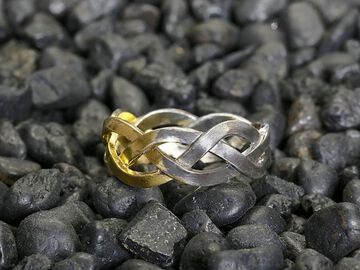 HYO-258 Braid Narrow Ring,, small image number 4