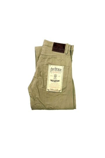 ONI266SVC-KHB Selvedge Chino Khaki Beige Relax Straight,, small image number 1