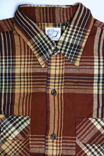 01-8064 Chambray Work Shirt (C53 Brown Check),, small image number 2