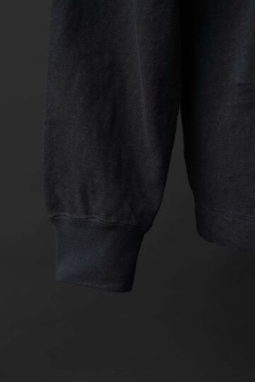MTE014 (61) LONG SLEEVE HENRY NECK T-SHIRT,BLACK, small image number 8