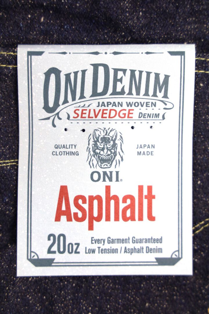 ONI622-Asphalt 20oz Asphalt Denim Relax Tapered-One Wash-31,, medium image number 3