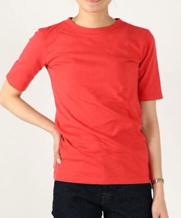 GC510101 half sleeve t-shirt-RED-1,RED, small image number 10