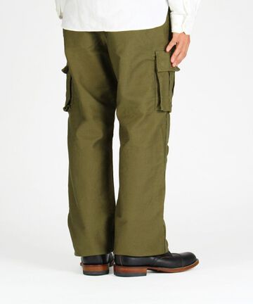 01-069 Military code-lane wide cargo pants(2COLORS),OD, small image number 1