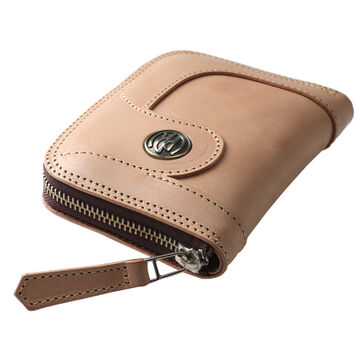 PR-LPHT (REDMOON) Short Wallet (3 COLORS),SADDLELEATHER DARKBROWN, small image number 2