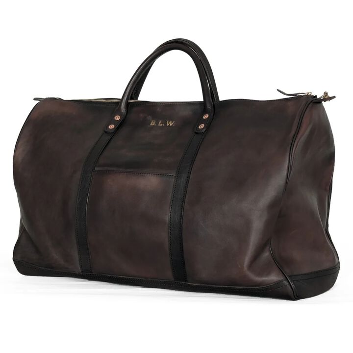 VS-261L LEATHER TRAVEL BOSTON BAG,, medium