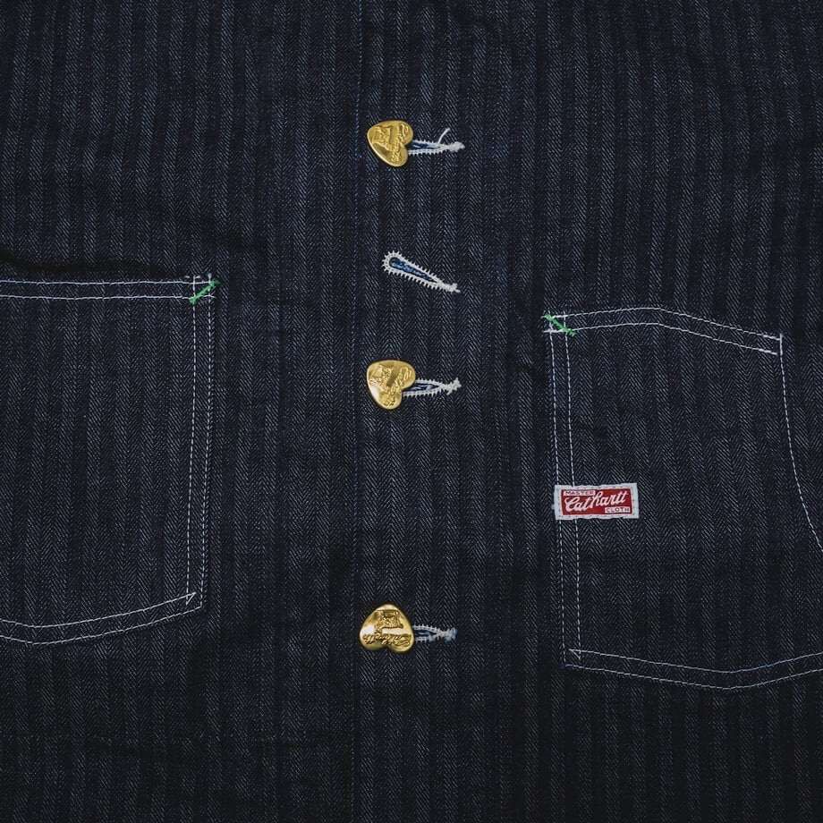 DENIMIO | TCB 10oz Cathartt Chore Coat Denim Herringbone