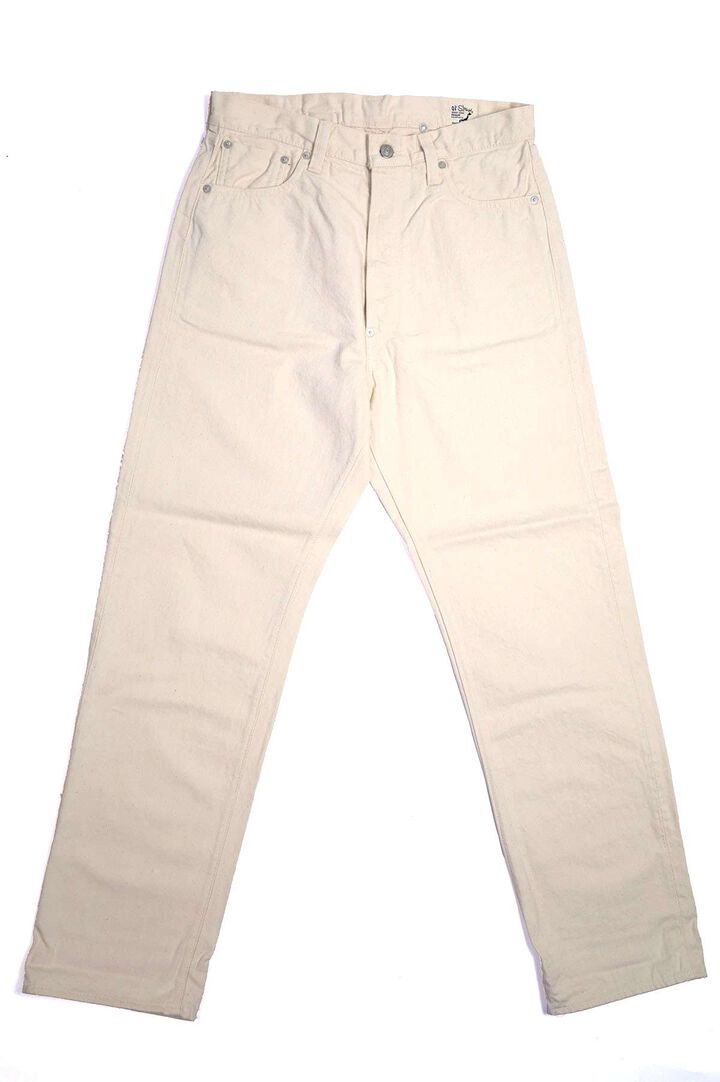 01-1011 GRAND DAD'S FIT DENIM (66 ECRU),, medium