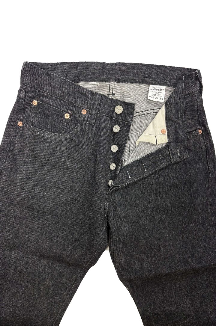 Lot No. SC42460 / 14.25oz. BLACK DENIM 1947 MODEL (REGULAR STRAIGHT),, medium image number 1