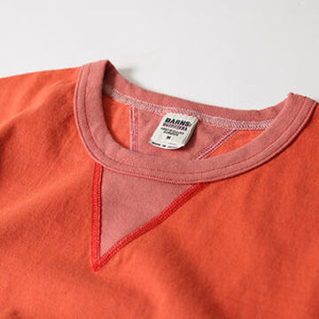 BR-8145 Vintage V Gudget Short Sleeve T-shirts (6 COLORS)-GREY- M,GREY, small image number 19