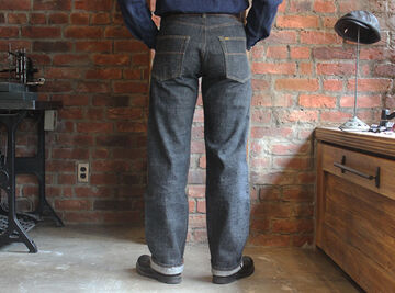 1605BK Standard Black Dirt Denim,, small image number 5