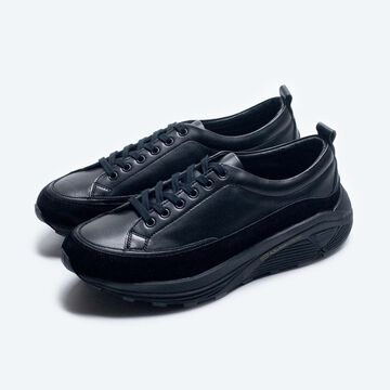 LORRY the sole is based on Sports sole (WHITE, BLACK, BEIGE)-BLACK-38 (24~25cm) Ladies,, small image number 14