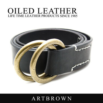 OAB40031AB Tochigi leather belt,CHOCOLATE, small image number 0