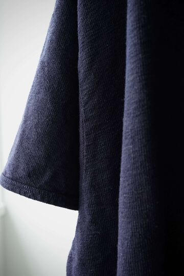 【CAPERTICA】CAP708CS04-ND Natural Dyed Linen Heavy Jersey / Asymmetry Tee,KAKISHIBU, small image number 24