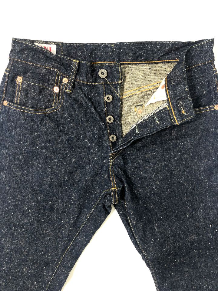 ONI622-CCD-Kabuki 15oz Crushed Concrete Denim Kabuki Selvedge Relax Tapered,, medium image number 3