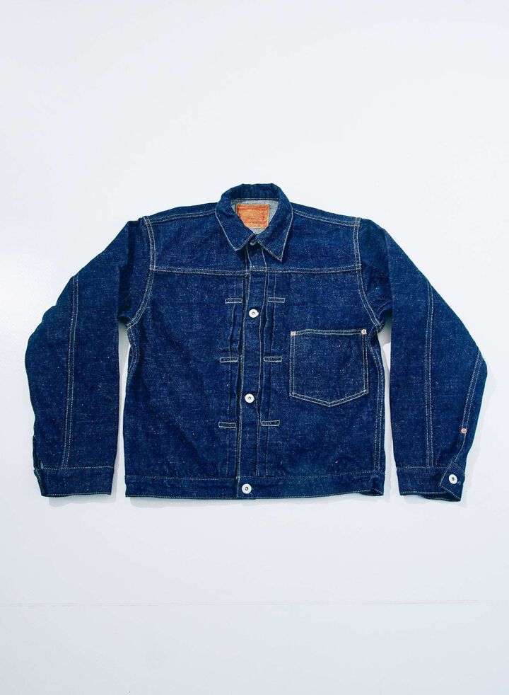 S554HX 15.8oz Samurai Cotton GL3 War Model Jean Jacket,, medium