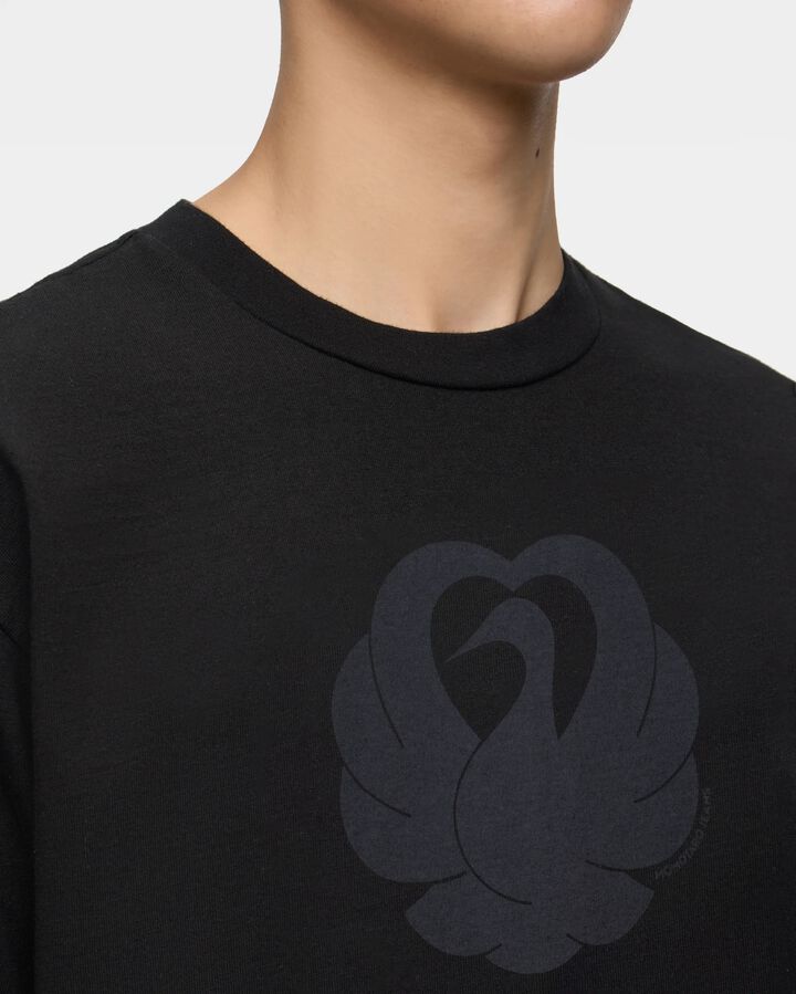 MXTS1044 8.5OZ HEAVY OUNCE S/S TEE - CRANE,BLACK, medium image number 3