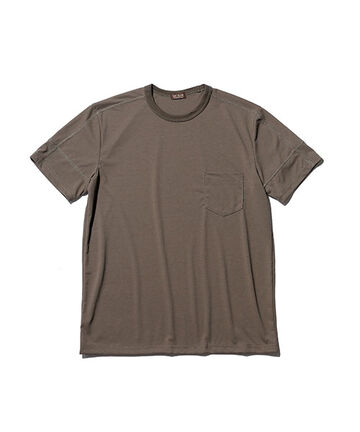 M-18240 スーパーファストドライングプレーンステッチ / スウィッチスリーブTシャツ (4 COLORS),GRAY, small image number 2