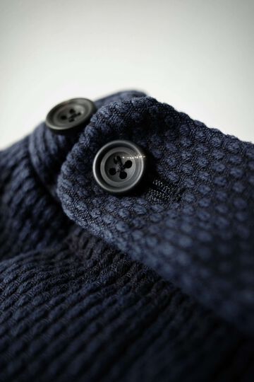 244PT06 Sashiko / Side Seamless Slacks (SUMI+INDIGO),SUMI + INDIGO, small image number 8